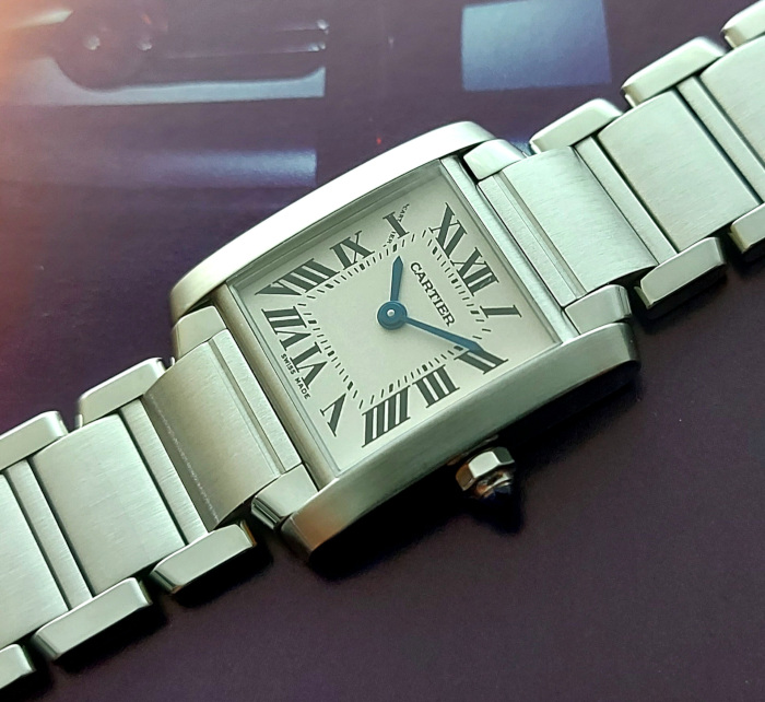 Ladies' Cartier Tank Francaise Quartz Small Size Wristwatch | Ref. W51008Q3